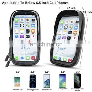 Factory Direct Wholesale High Capacity Waterproof Accessories Bag Cycling Handlebar Bag for Bikes thumbnail-5