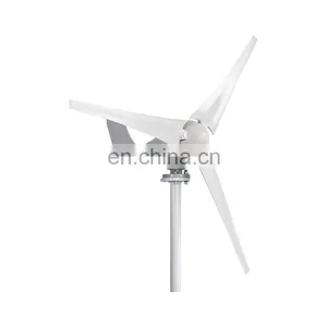 100W 12V 24V Horizontal Axis Wind Turbine Alternative Energy System Wind Power Generator thumbnail-5