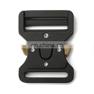 Hot Product Outdoor Buckle Custom Logo 50mm Metal Adjustable Tactical Belt Buckle for Military thumbnail-4