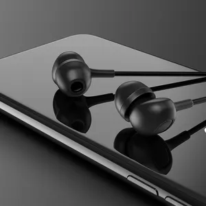 High Quality Black Original Earbuds Earphone for Iphone 6 With Lighting Connector thumbnail-2