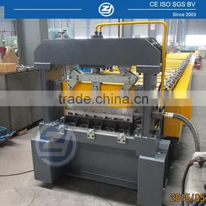 Small Ribs Floor Decking Roll Forming Machine thumbnail-1