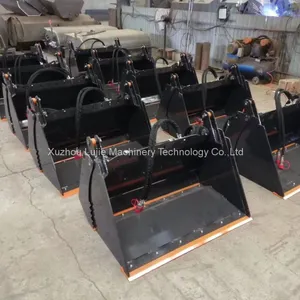China Skid Steer Buckets Skid Loader 4 in 1 Buckets Manufacture From China thumbnail-4