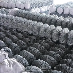 Pvc Coated Chain Link Fence/ Diamond Outdoor Metal Fencing/Steel Wire Fencing Project/ Safety and Strong Chain Link Fencing thumbnail-3