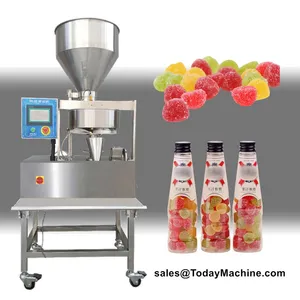 Automatic Volumetric Cup Measuring Filling Machine for Nuts Rice Salt Sugar Granules Snack thumbnail-1