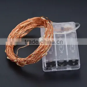4.5v Battery Powered Led Mini Copper Wire String Lights for Decoration thumbnail-3
