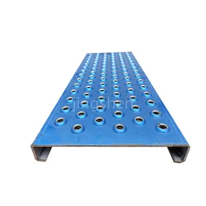 Customized Size Hole Pattern Stainless Steel 304 316 Perforated Metal Sheet Round Hole Anti-Slip for Stair Tread and Platform thumbnail-2