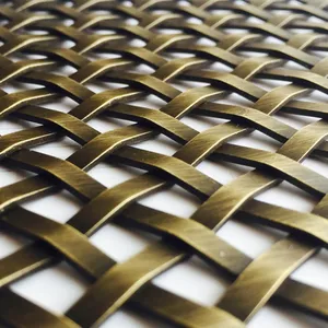 Aluminium Wire Rope Woven Mesh for Architectural Facades thumbnail-3