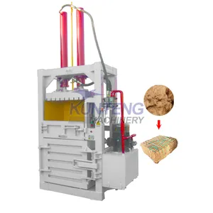 Large Capacity Hydraulic Coconut Palm Jute Fiber Press Baling Machine EPC thumbnail-1