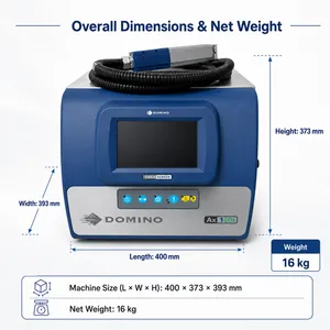 New Original Domino Ax150i Continuous Inkjet Printer Small Character Date Coding Machine thumbnail-5