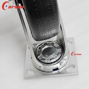 Carsun Heavy Duty Caster Wheels 8 Inch Black Nylon Wheels Industrial Swivel Caster thumbnail-5