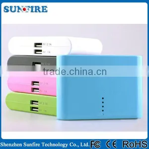 2016 Hot Sale Portable Universal Top 12000mah Power Bank External Battery thumbnail-1
