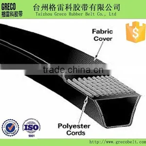 Normal Wrapped Rubber V-belt thumbnail-1