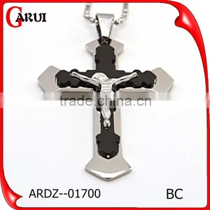 New Products 2016 Stainless Steel Cross Pendant Christian Cross Pendants thumbnail-2