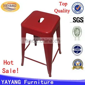 Antique Metal Commercial Industrial Vintage Metal Chair Frame Bar Stool in Hotel Chair thumbnail-1