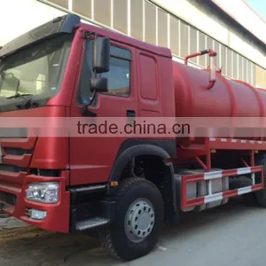 2015 Hot Sell New Style Manufacture Hot Selling 16CBM Sewage Suction Truck With Free Spare Part thumbnail-1