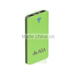 AGA Mini Smart Power Bank 10000mAh | Utra Thin Portable Charger for Phone and Other USB Devices | Mobile Phone Charger in Pocket thumbnail-2