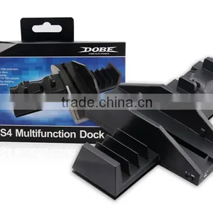 For PS4 Gamers Disk Tower and Dual Charger Dock With Cooling Fan thumbnail-6