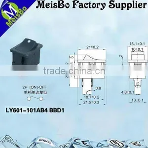 ON-OFF Rocker Switch Circuit Breaker With 2 Pins thumbnail-1