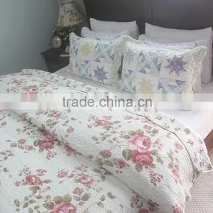 Summer Victoria Flora Quilt ,100% Cotton thumbnail-4