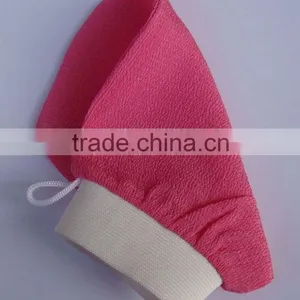 Pink Kessa Viscose Morocco Hammam Scrub Mitt thumbnail-2