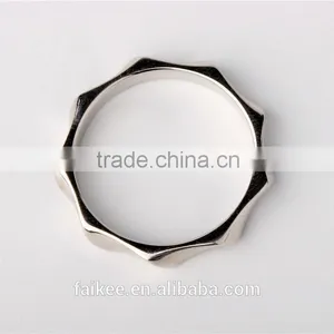 Wholesale Wave Ring Settings Without Stones 925 Sterling Silver Ring thumbnail-2