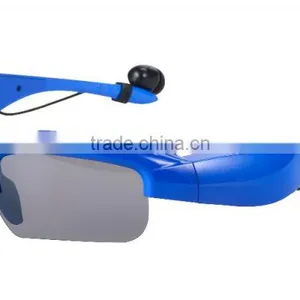 High Quality Updated Stereo Bluetooth 4.1 Sunglasses Bluetooth Headset Bluetooth Earphone thumbnail-3