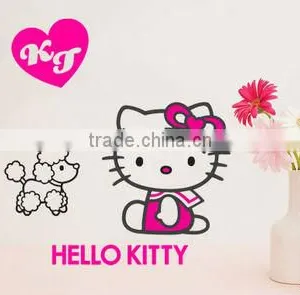 Hello Kitty Self Adhesive Wall Decoration Sticker thumbnail-1