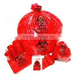 Plastic Pe Medical Biohazard Waste Bag thumbnail-1