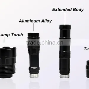 (160358) OEM/ODM Aluminum 18650 Battery Rechargeable High Power Led Flashlight thumbnail-2
