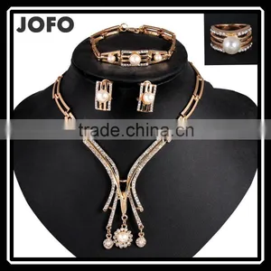 DRJ0521 New Design Gold Jewelry Costume Jewelry Set Gold Filled Jewelry Set thumbnail-1