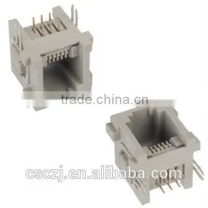 Top Entry RJ11 Pcb 90degree Socket Female Jack thumbnail-1