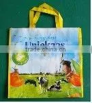 Color Woven Fabric Shopping Bag thumbnail-1