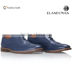 Fashion British Style Brogue Leather Shoe for Men Dress Men Shoe thumbnail-1