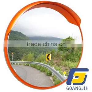 60CM POLYCARBONATE OUTDOOR WIDE ANGLE ROAD SAFETY CONCAVE CONVEX MIRROR thumbnail-1
