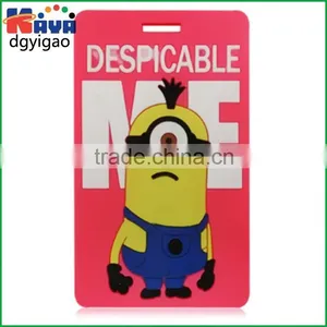 Wholesale Custom 2d PVC Personalized Travel Tags thumbnail-3