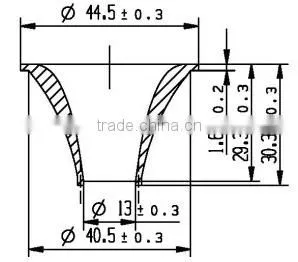 pc Led Reflector for Cob MR16 5W Led Lamp Led and Bulb Quality Choice thumbnail-2