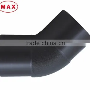 Butt Welding Joint of PE 90 Degree Elbow for Water Supply & Gas Pipe thumbnail-2
