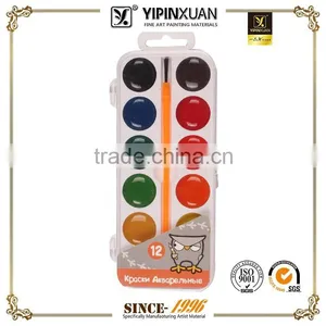 Professional 16Colors Dry Water Color Paint Set For Kids In Stock thumbnail-6