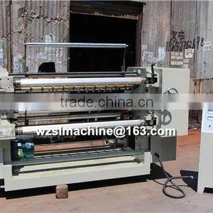 High Speed Film Cling Film Cutting Rewinding Slitting Rewinder Slitter Machine thumbnail-1