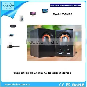 Mini Digital Speaker tf Usb fm for Mp3 Mp4 pc thumbnail-1