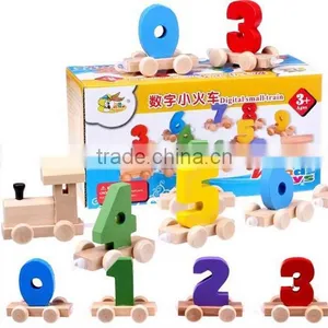 2016 New Product Wooden DIY Train Toys for Kids thumbnail-1