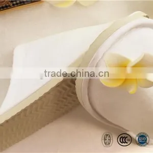 Hotel Cut Pile Closed Toe Slipper With Tag Logo Bathroom Slippers thumbnail-3