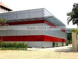Aluminum Curtain Wall , Aluminum Cladding , Metal Cladding for Buillding Decoration thumbnail-1