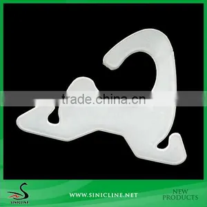 Sinicline White Saving Space Mini Plastic Shoes Hanger for Selling Shoes thumbnail-1
