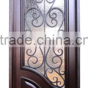 Wood Iron Door Grill thumbnail-1