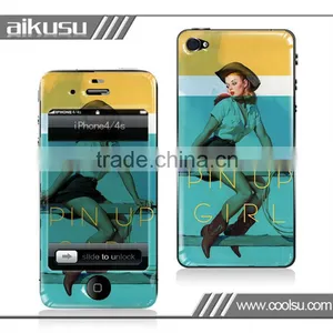 2013wow~vinyl Sticker Wholesale Blank for Iphone4s thumbnail-1