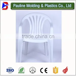 Plastic Chair Mould Manufacturing White Plastic Outdoor Chair thumbnail-1