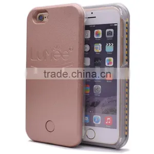 Fashion LED Light Iiuminated Selfie Case For Plastic Cover thumbnail-4