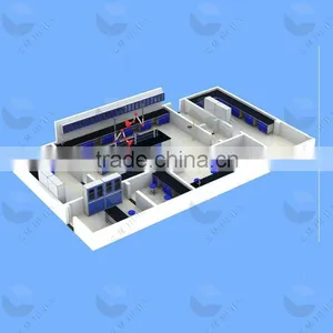 2015 New Design Cold Rolled Steel Structure Coated With Powders Acids and Alkalies Resistant Science Lab Furniture With Shelf thumbnail-4
