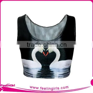 Factory Price Fancy Wholesale Summer Crop Tops Fancy thumbnail-2